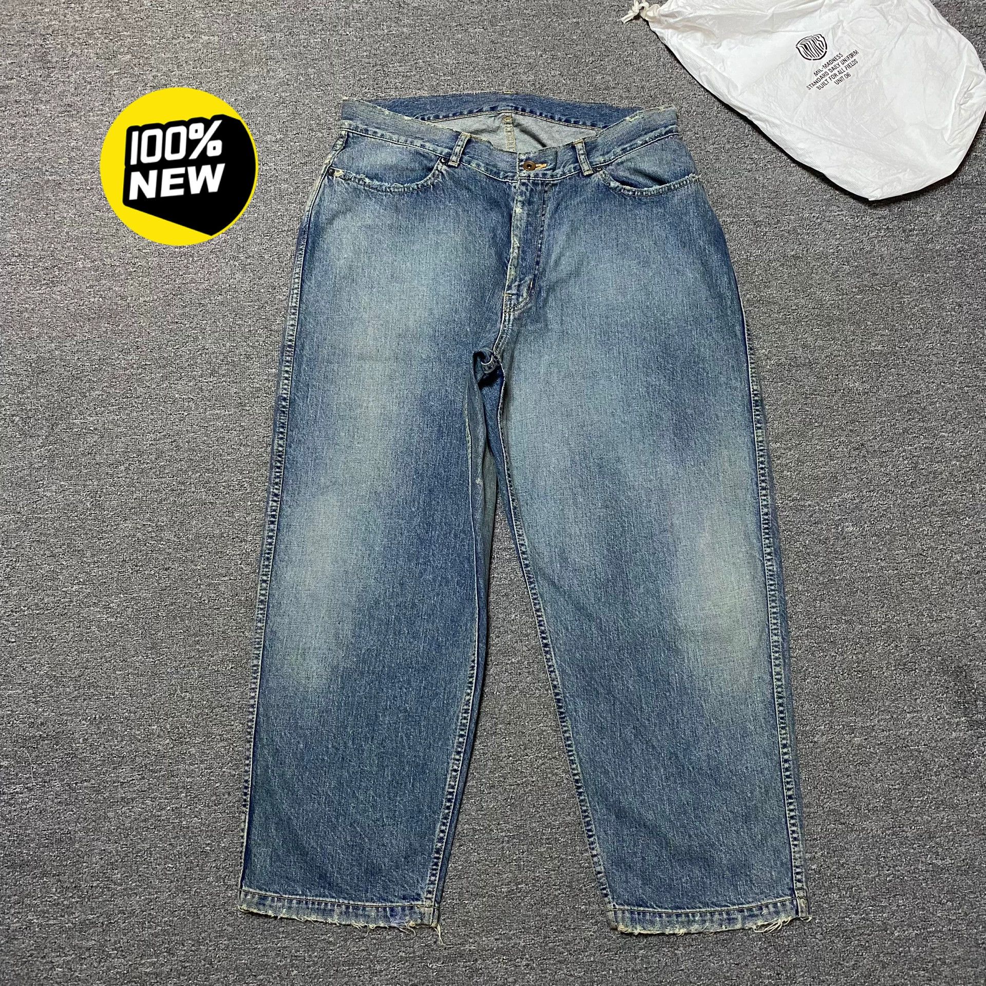 Madness MADNESS 21AW Japan Plain Jeans 6.0 Size US 31 - 1 Thumbnail