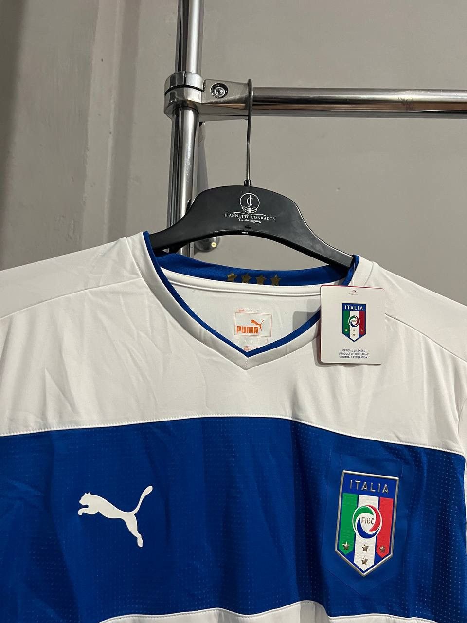 Puma NEW 2012/13 ITALY(ITALIA) TEAM AWAY SOCCER JERSEY SHIRT S Size US S / EU 44-46 / 1 - 4 Thumbnail