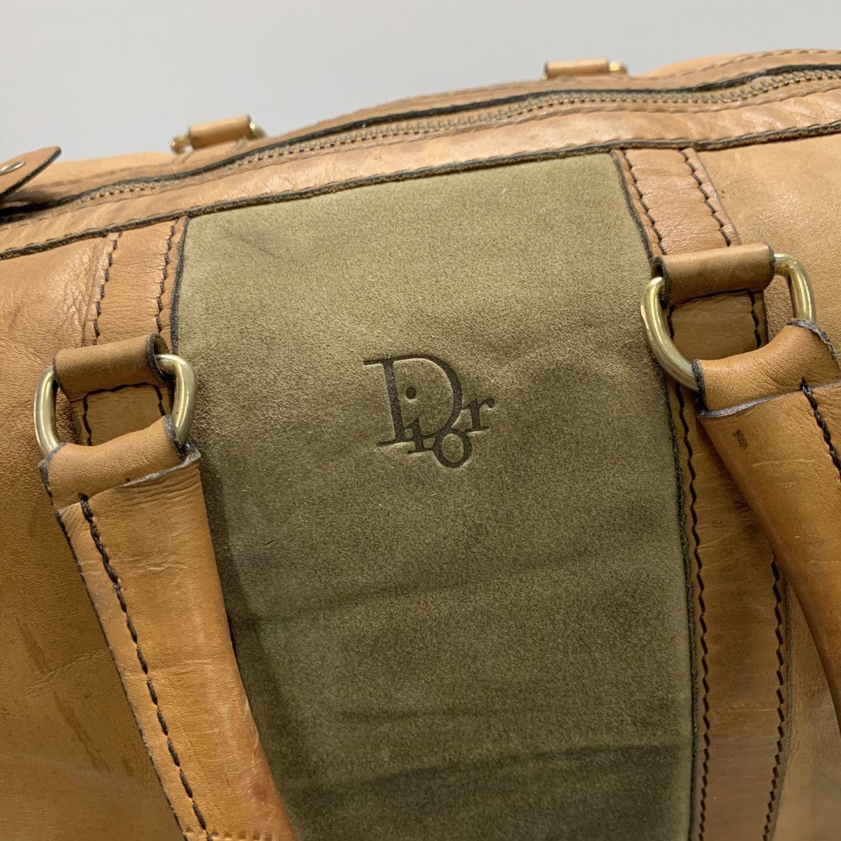 Christian Dior Monsieur Christian Dior Vintage Leather Limited Boston Bag Size ONE SIZE - 9 Thumbnail