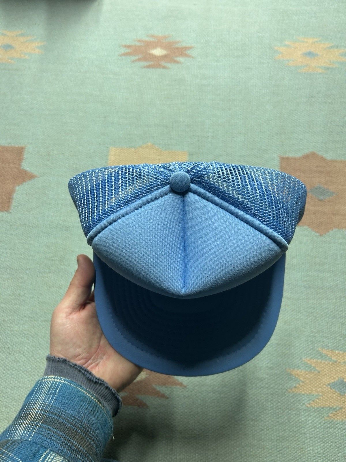 Vintage Vintage trucker hat JD Cramer Electronics fuel blue snap Size ONE SIZE - 3 Thumbnail