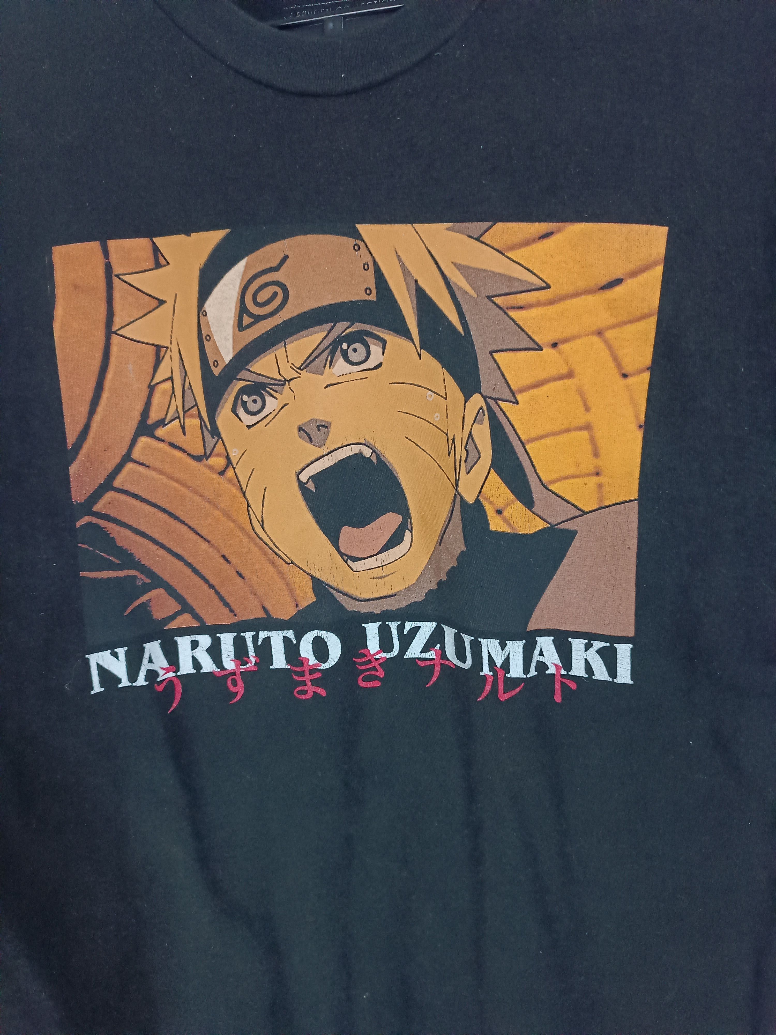 Anime VINTAGE NARUTO UZUMAKI SHIPUDDEN TEE bleach one piece Size US M / EU 48-50 / 2 - 10 Thumbnail