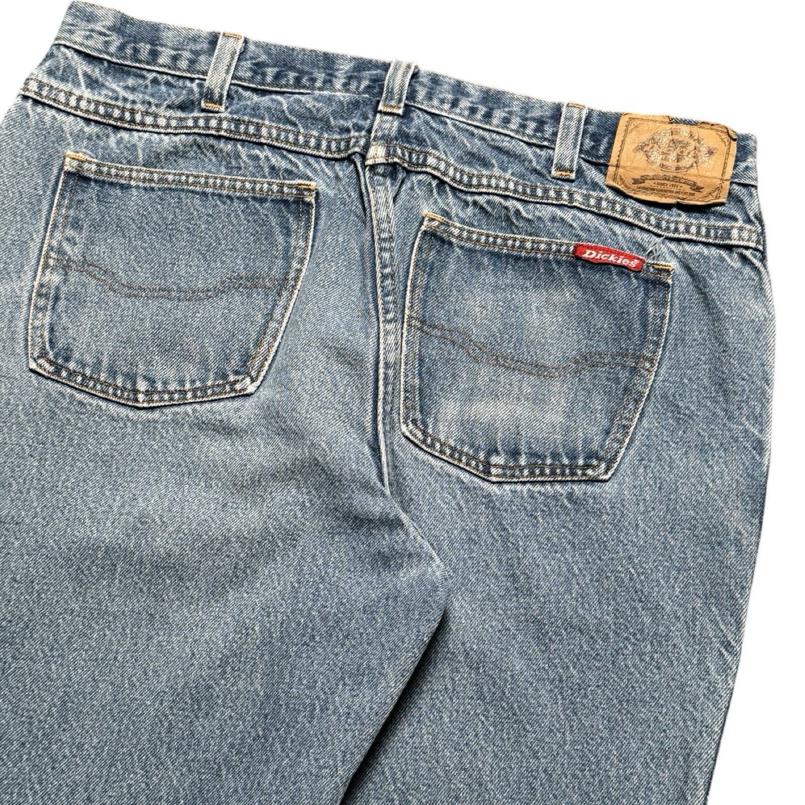 Dickies Vintage Y2K Dickies Light Wash Denim Jeans 34 X 30 Skater Size US 34 / EU 50 - 2 Thumbnail