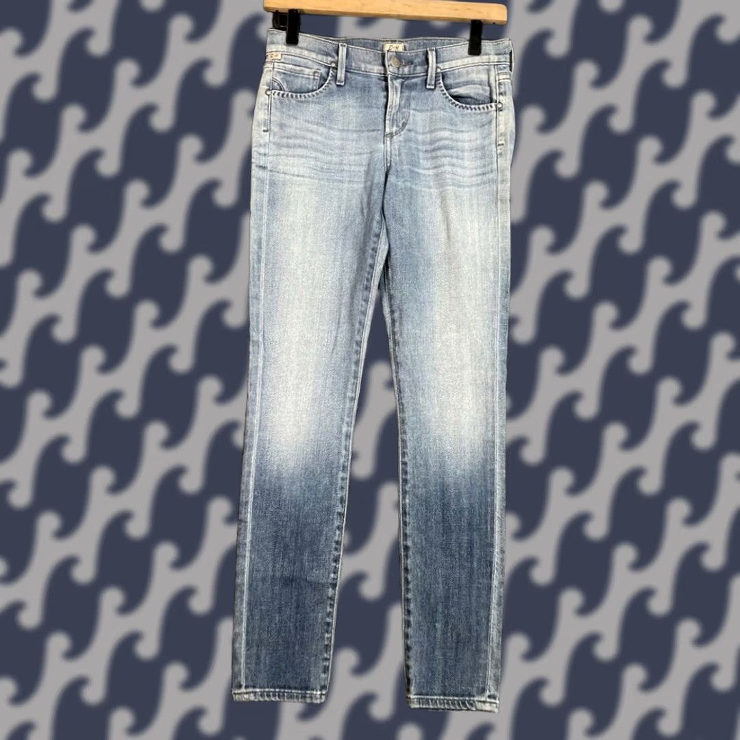 Citizens Of Humanity Citizens Of Humanity Blue Thompson Medium Rise Skinny Denim Jeans Women 24 Blue Skinny Jeans Women 24 Mens? Size 42" / US 20 - 1 Thumbnail