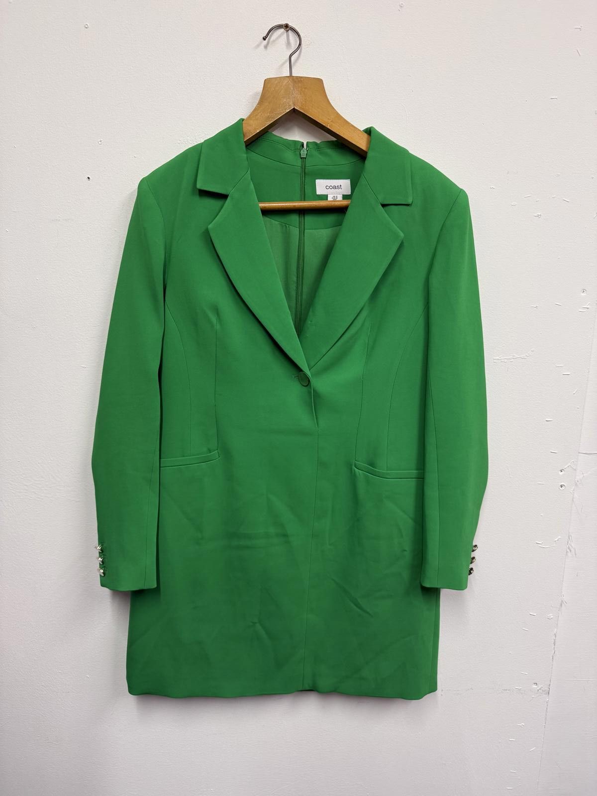Jean Charles De Castelbajac Coast Green Blazer Dress Size M / US 6-8 / IT 42-44 - 1 Thumbnail