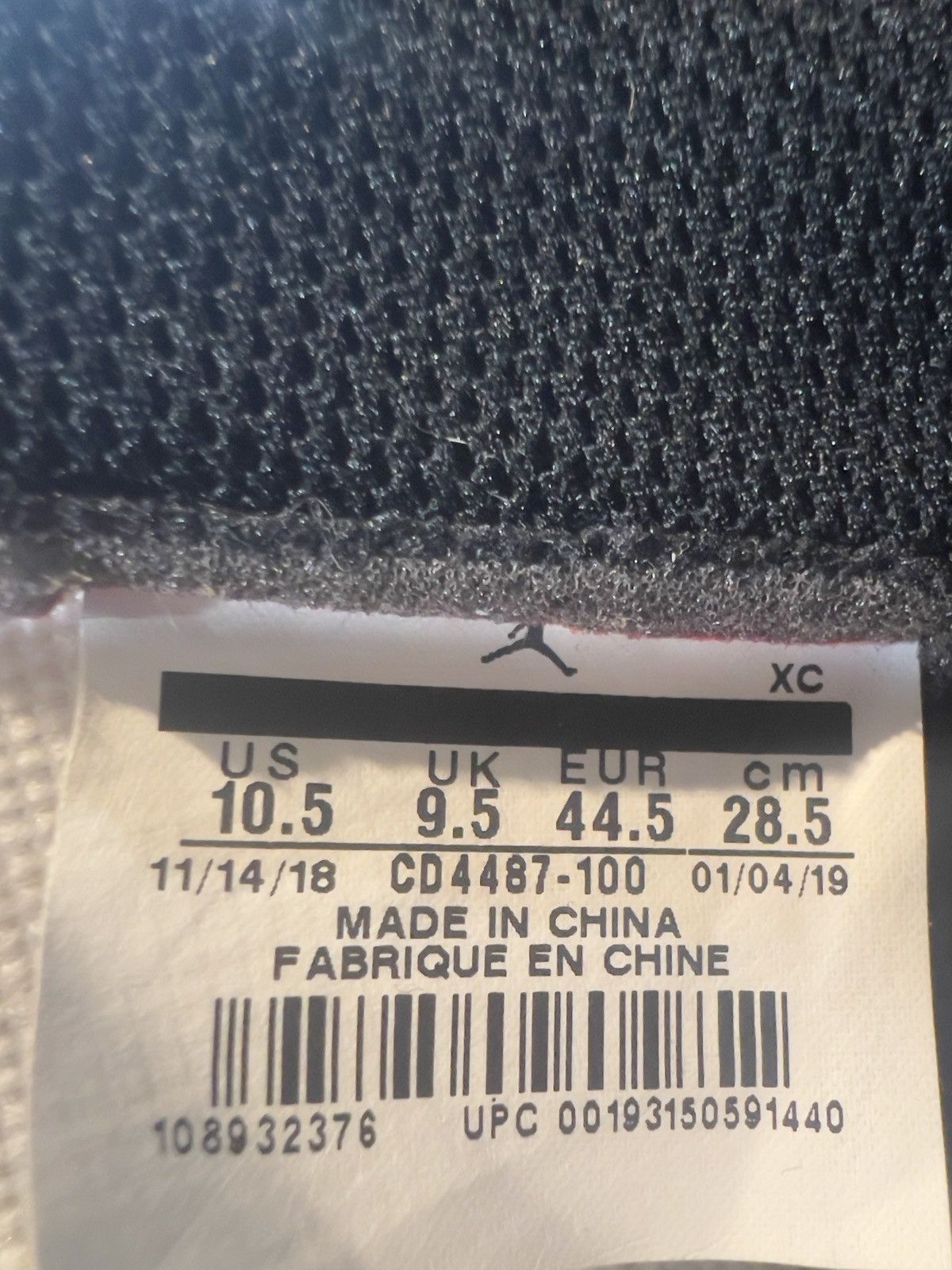 Nike Jordan 1 high travis scott mocha Size US 10.5 / EU 43-44 - 16 Thumbnail