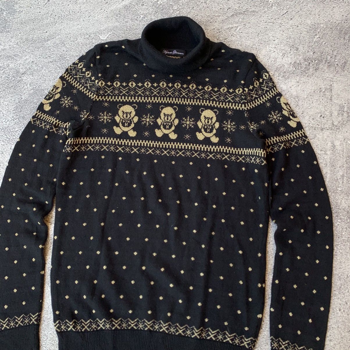 Hysteric Glamour 90’s Hysteric Glamour Knitt Turtleneck Bear Size US S / EU 44-46 / 1 - 3 Thumbnail