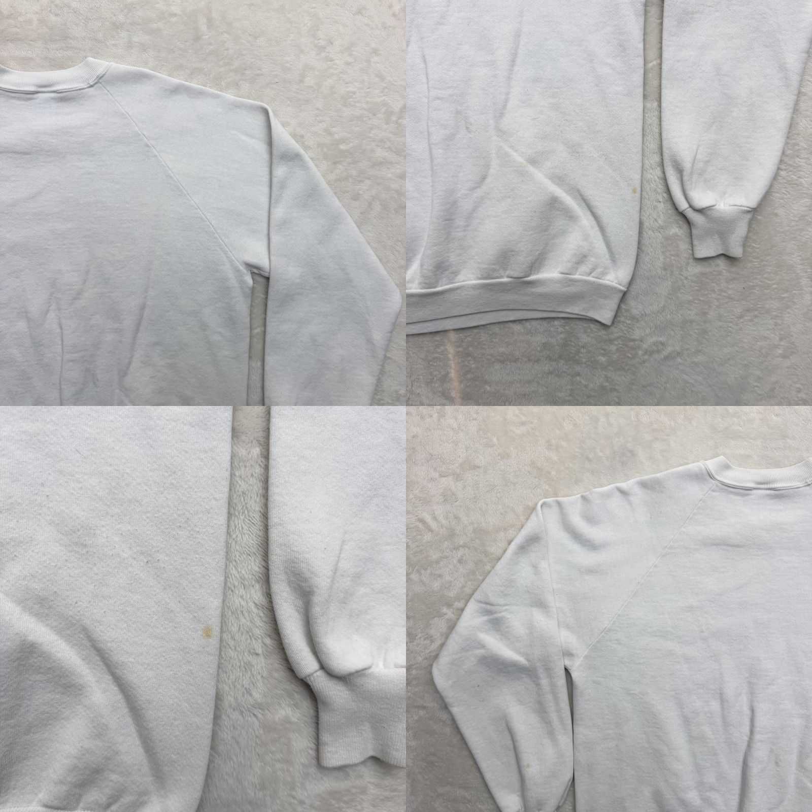 Jerzees VINTAGE Jerzees West Coast Karate Jiu-Jitsu Sweatshirt Mens Large White 80s Size US L / EU 52-54 / 3 - 9 Thumbnail