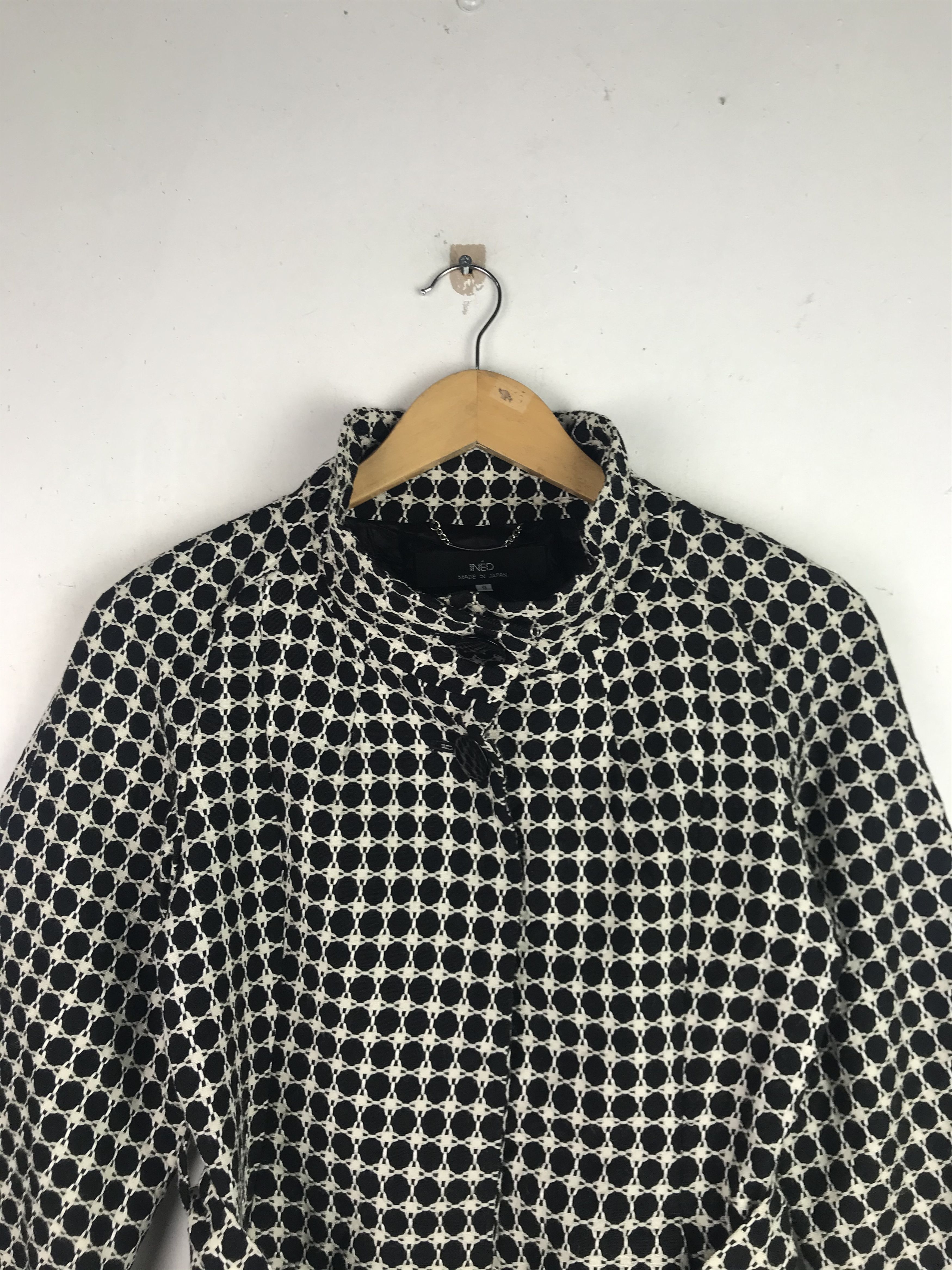 Japanese Brand × Vintage × Yohji Yamamoto Vintage Ined Yohjiyamamoto Rare Design Crop Jacket Size S / US 4 / IT 40 - 3 Thumbnail