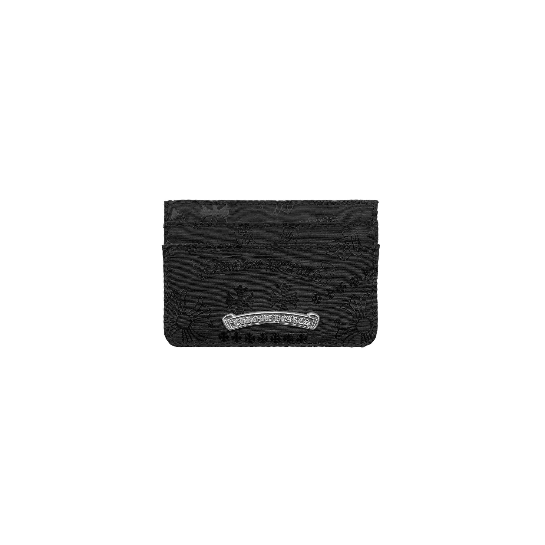 Chrome Hearts Chrome Hearts Nylon Tonal Monogram Card Holder Size ONE SIZE - 1 Thumbnail