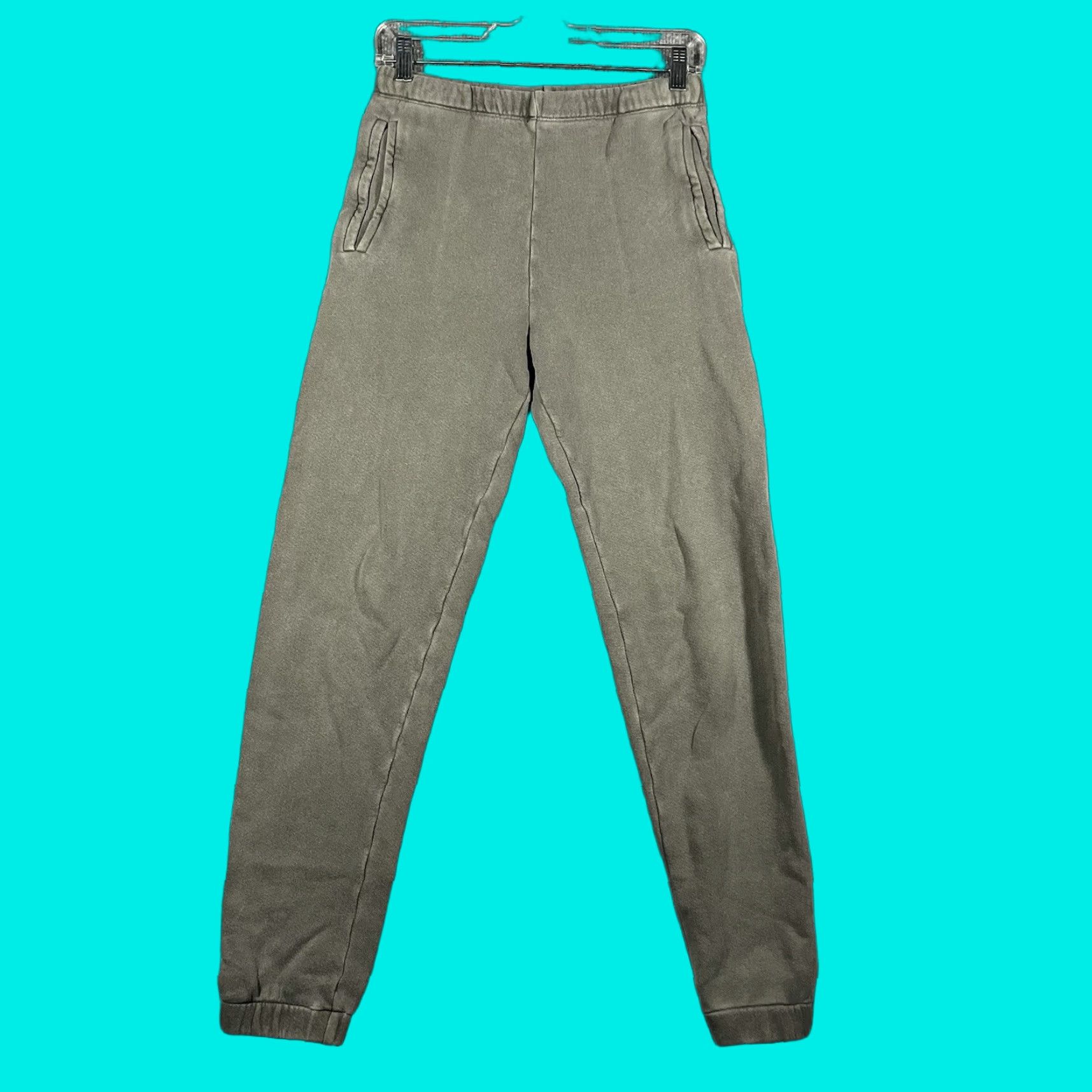 Vintage VINTAGE Joah Brown Oversized Jogger Washed Gray Drawstring Sweatpants XS/S Size 26" / US 2 / IT 38 - 1 Thumbnail