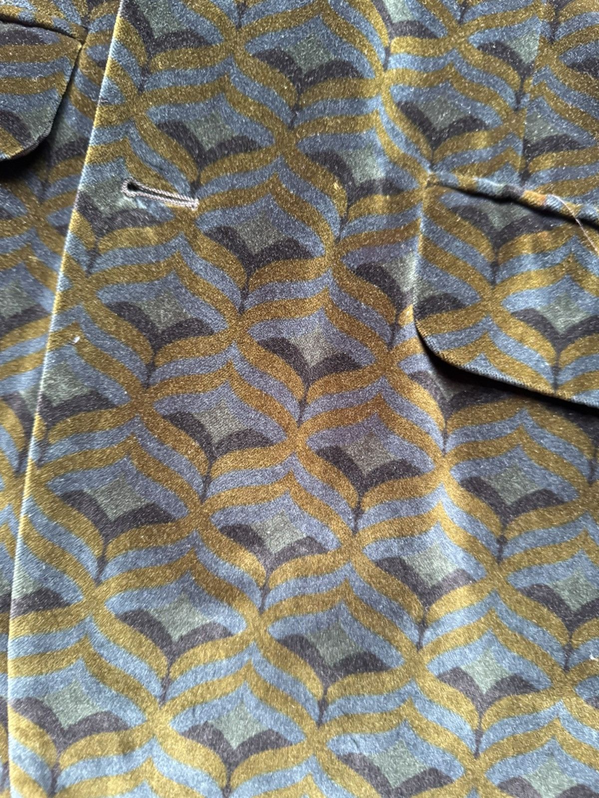 Dries Van Noten Dries Van Noten Velvet Blazer 50 Size 50R - 4 Thumbnail