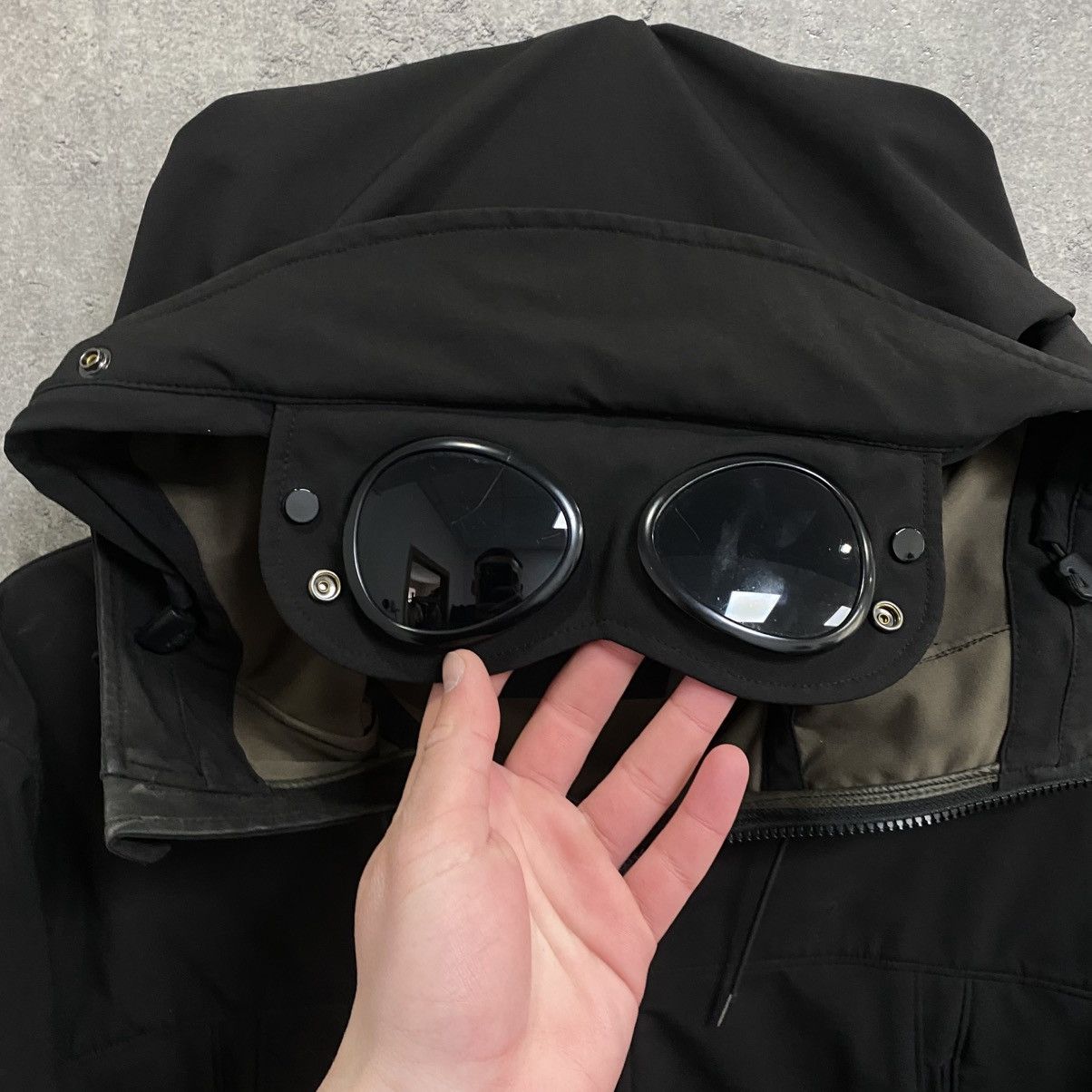 C.P. Company C.P Company Soft Shell Goggle Jacket Black Size XL Size US XL / EU 56 / 4 - 6 Thumbnail