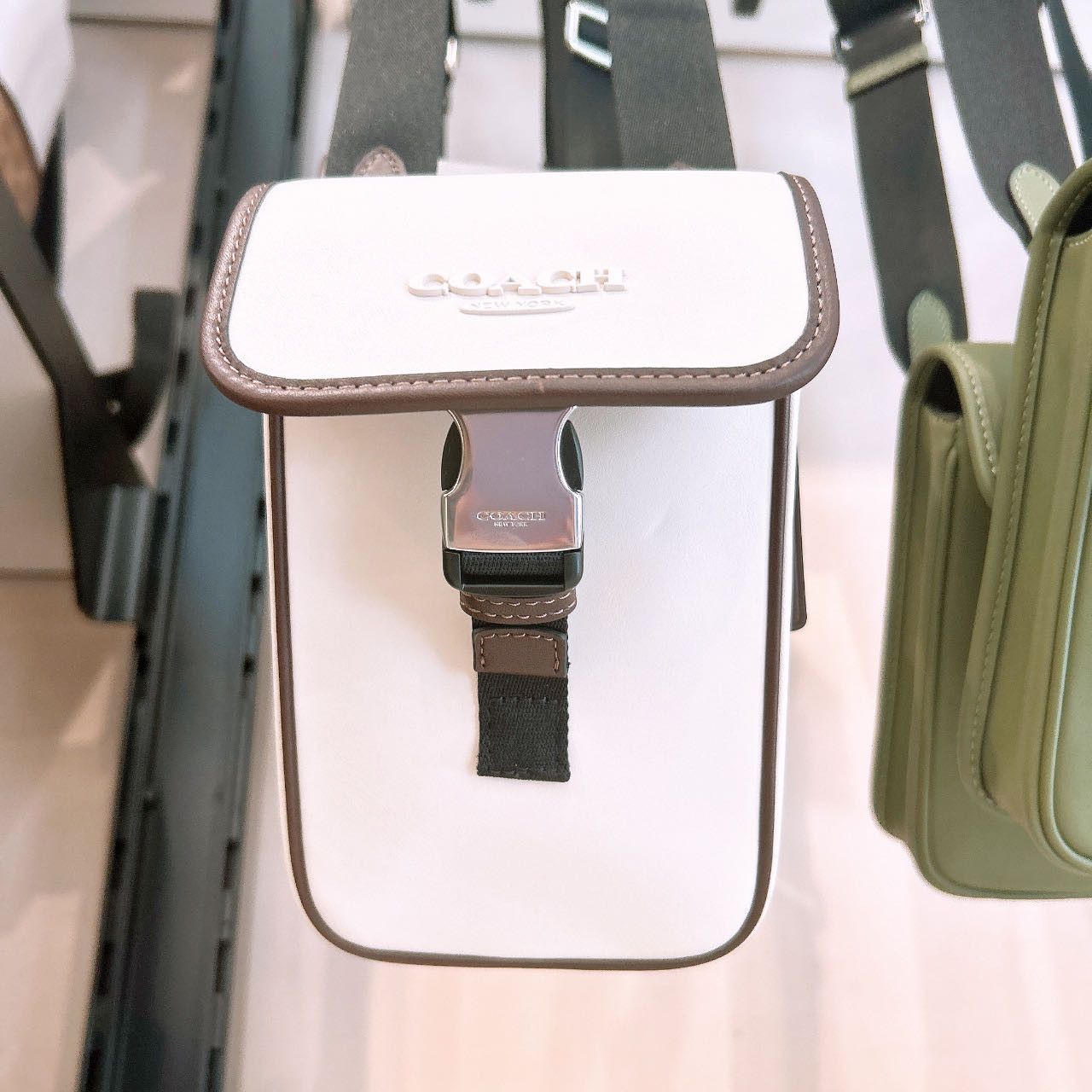 Coach Racer Phone Crossbody In Leather CT887 Size ONE SIZE - 2 Thumbnail