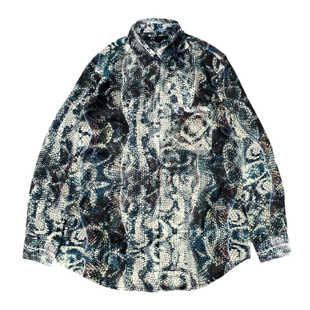 Designer × Ksubi Ksubi snake Pattern Shirt Size US M / EU 48-50 / 2 - 1 Thumbnail