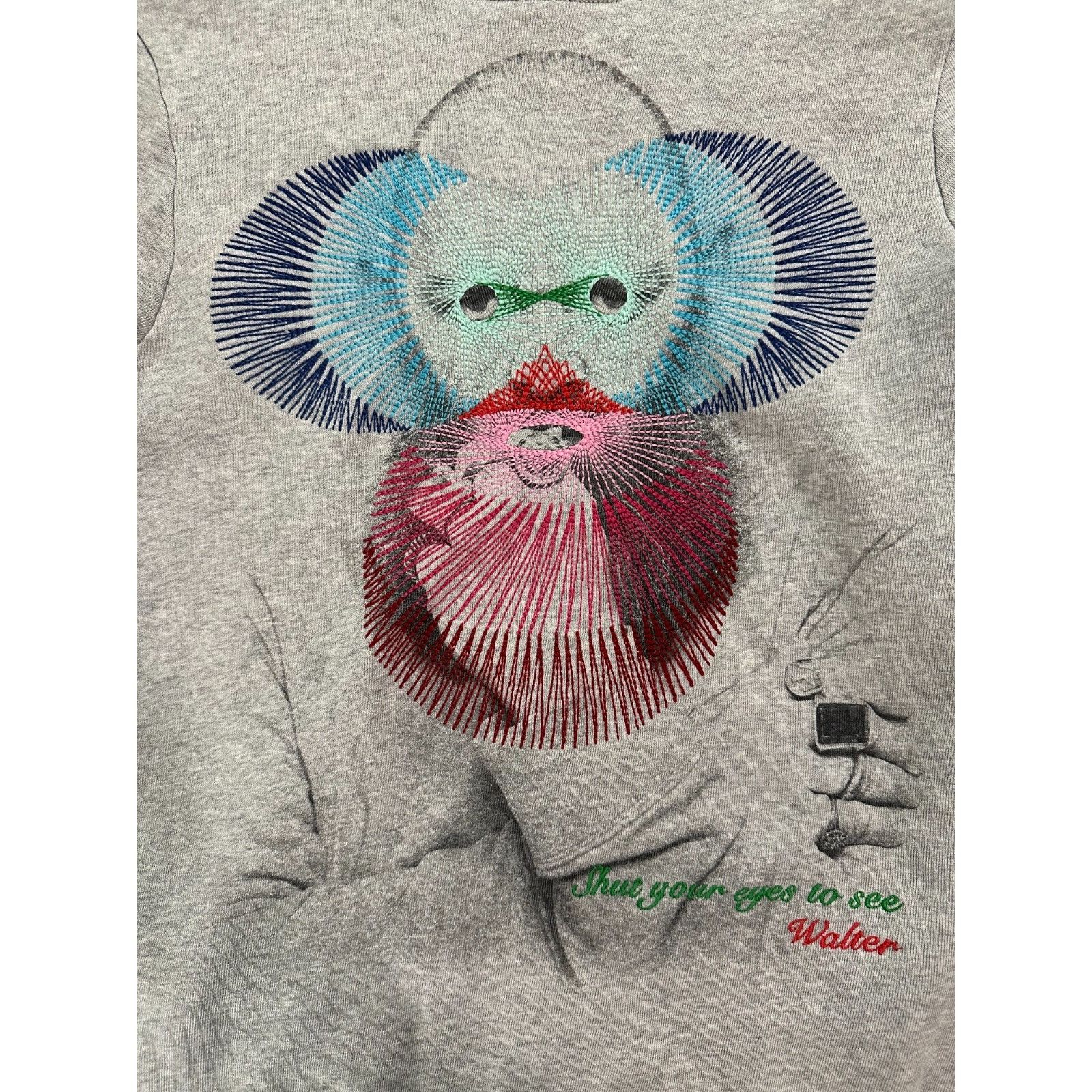 Walter Van Beirendonck Walter van beirendonck grafic embroidered Sweatshirt color g Size US M / EU 48-50 / 2 - 2 Thumbnail