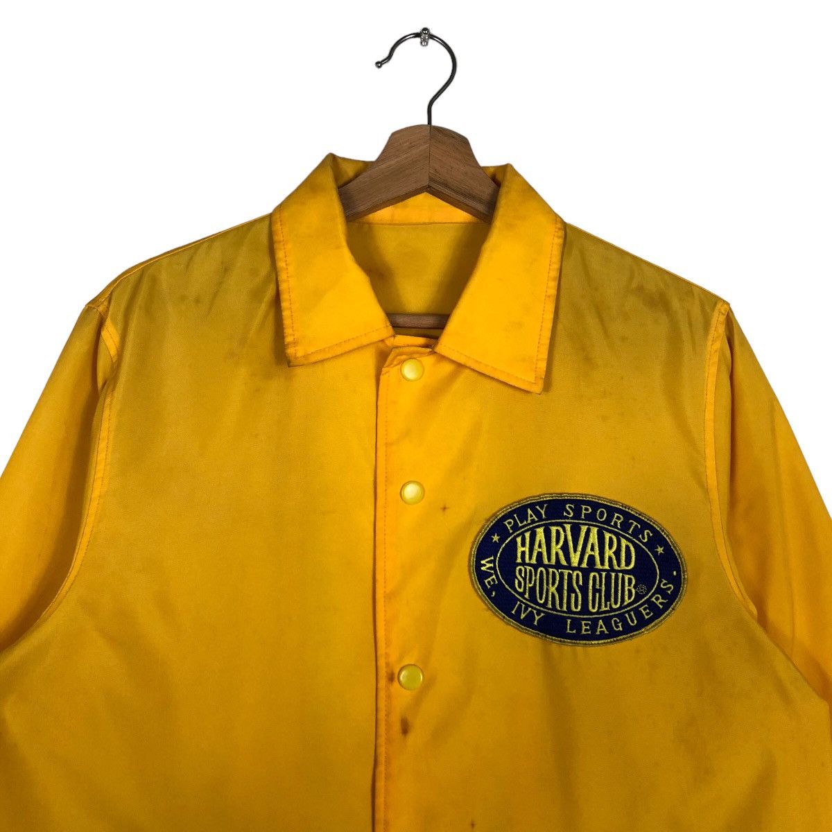 Japanese Brand 🔥90’s Vintage Union Made Harvard Sports Club Jacket Size US L / EU 52-54 / 3 - 3 Thumbnail