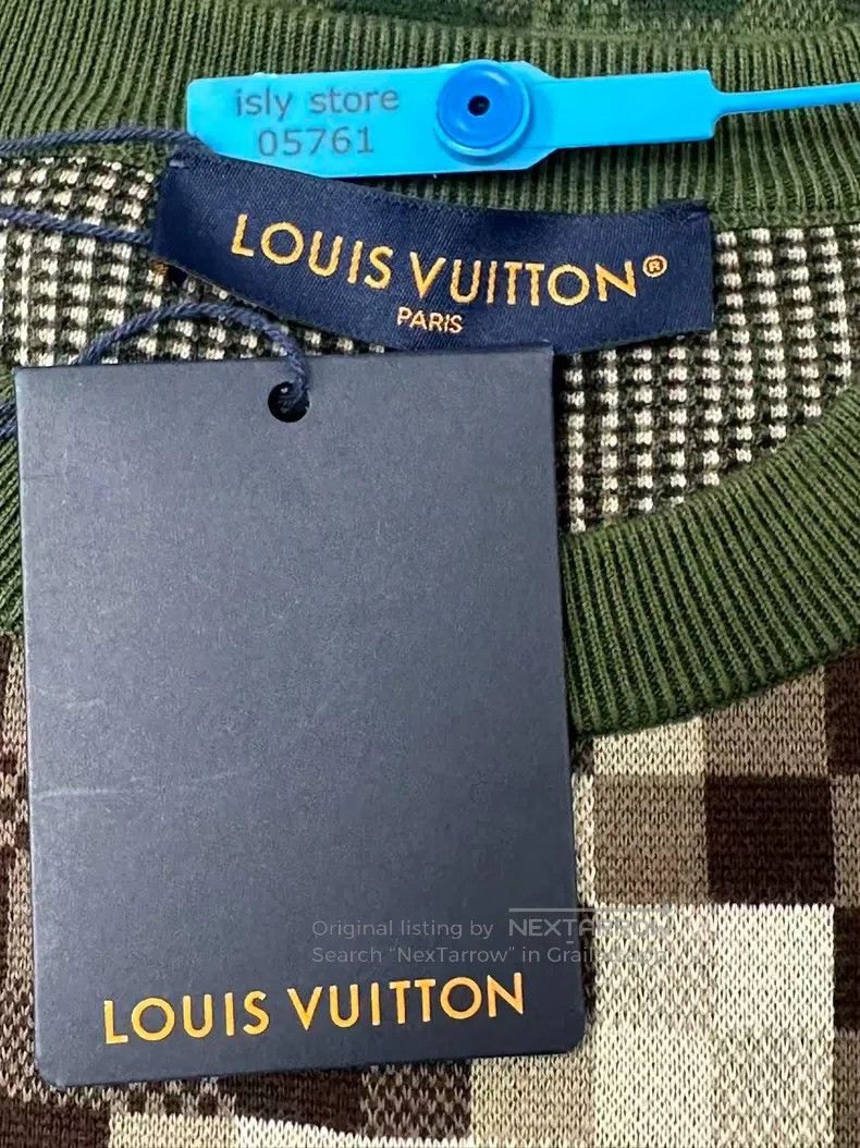 Louis Vuitton Louis Vuitton Camouflage monogram jacquard pattern crew ne Size US S / EU 44-46 / 1 - 5 Thumbnail