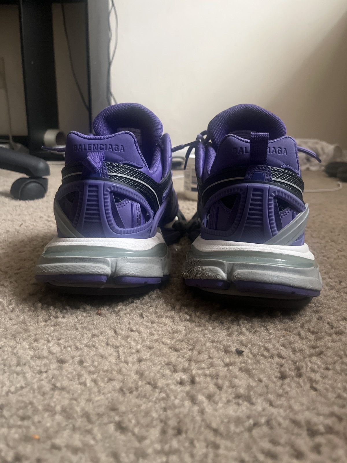 Balenciaga Track.2 OPEN SNEAKER TRICOLOR Size US 9 / EU 42 - 4 Thumbnail