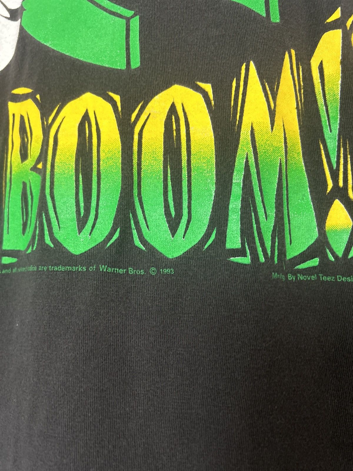 Vintage Vintage 1993 Looney Tunes Marvin the Martian Kaboom Tee Size US L / EU 52-54 / 3 - 5 Thumbnail