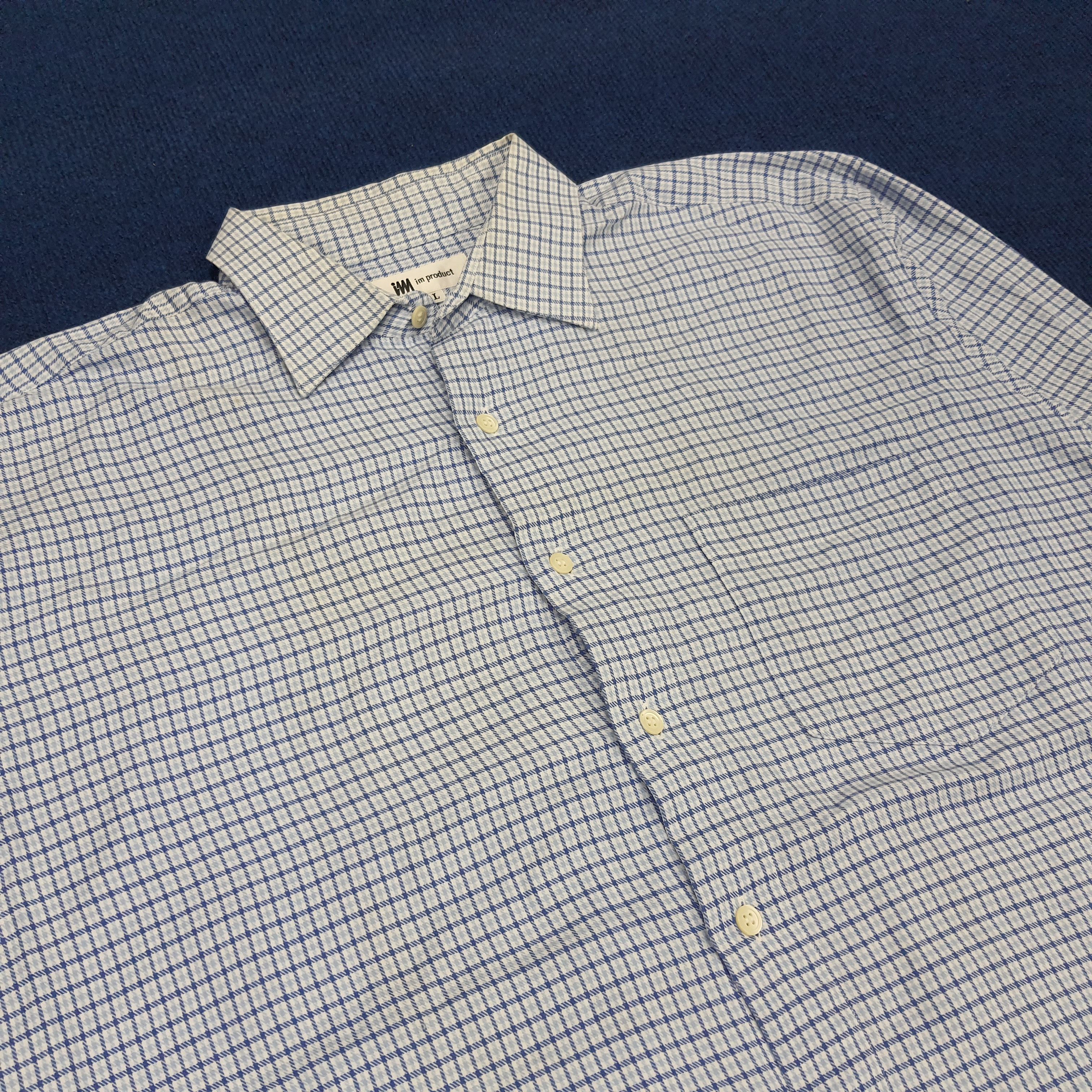 Issey Miyake × Japanese Brand × Vintage Vintage Issey Miyake IM Product Box Stripes Shirt Size US L / EU 52-54 / 3 - 2 Thumbnail