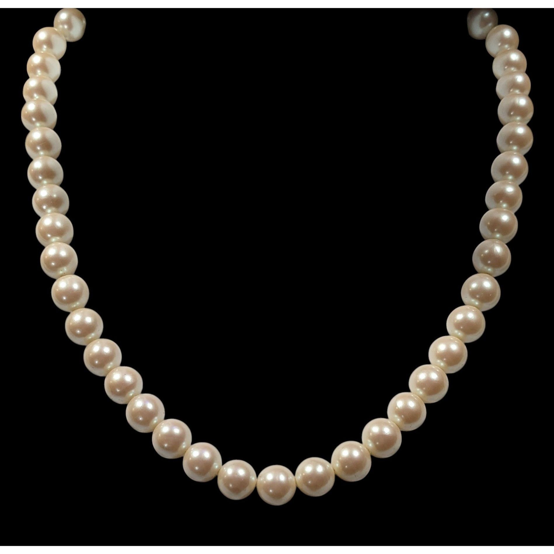 Monet Vintage Monet Faux Pearl Cream Beaded Necklace Size ONE SIZE - 3 Thumbnail