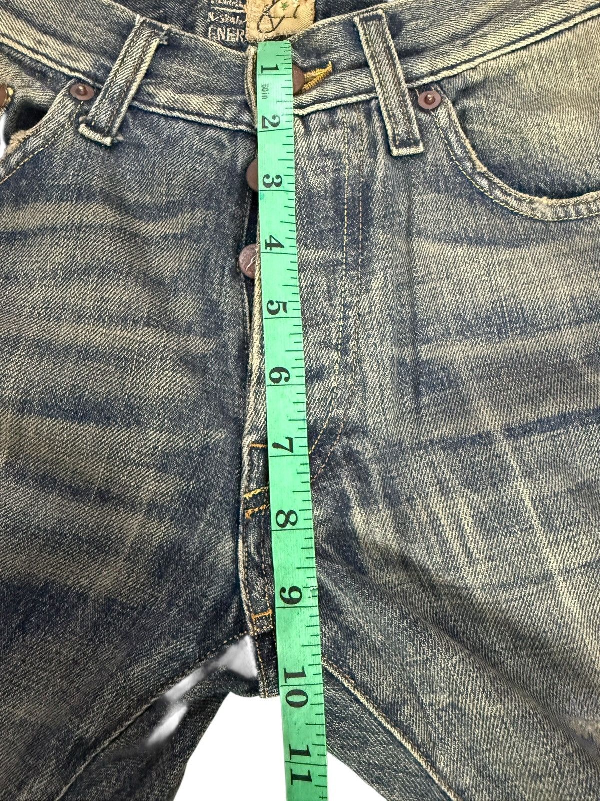 Energie Patchwork Jeans Distressed Energie Italy Selvedge Denim Size US 28 / EU 44 - 8 Thumbnail