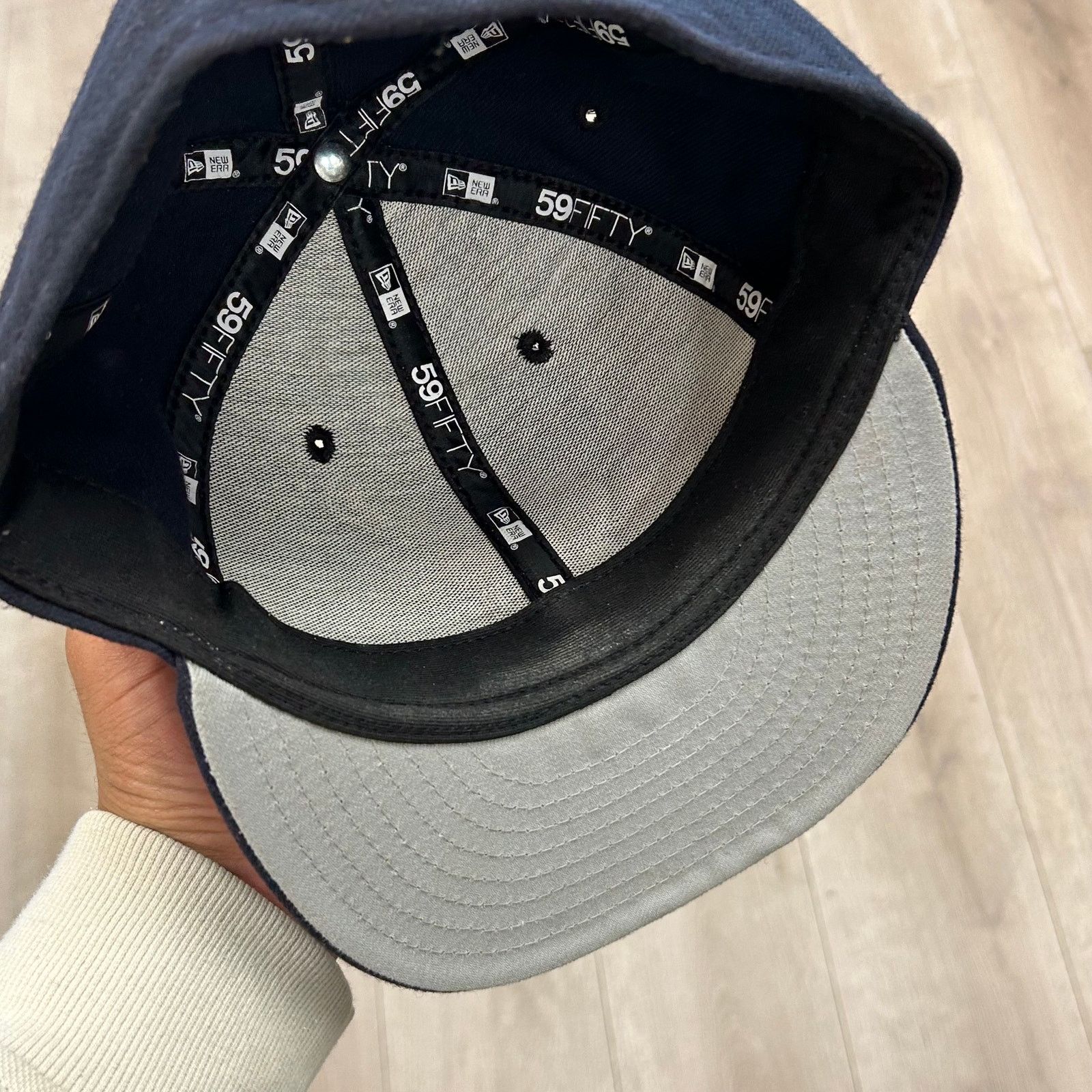 New Era New Era San Diego Padres Swinging Friar logo Fitted Hat CAp Size ONE SIZE - 5 Thumbnail