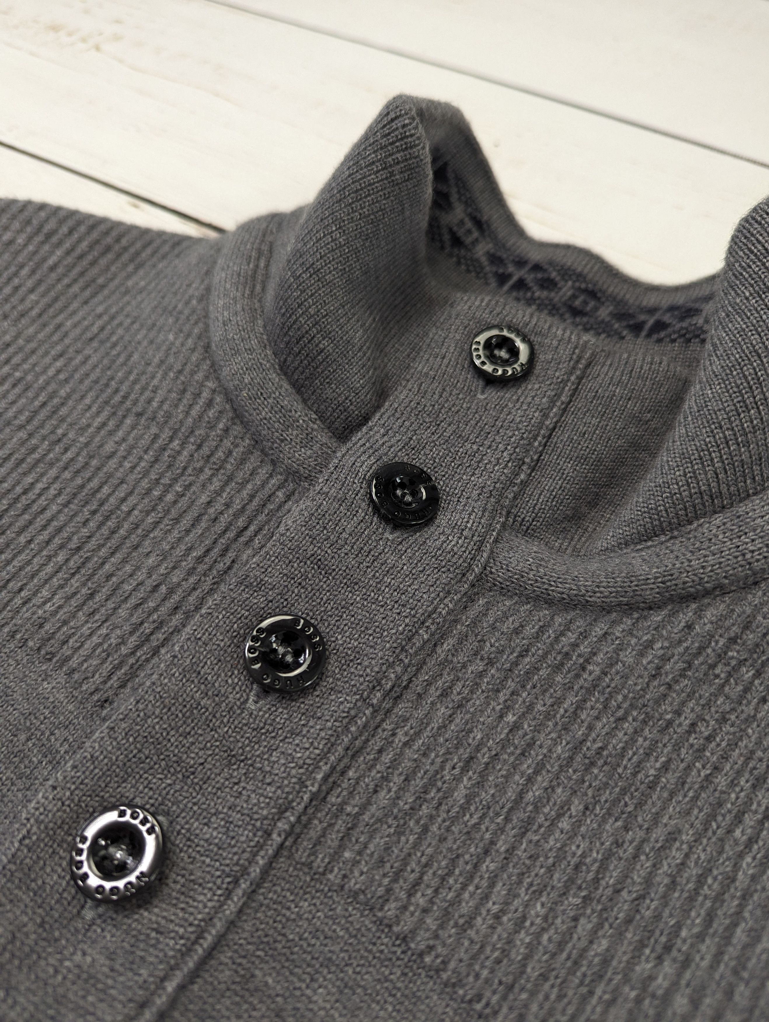 Hugo × Hugo Boss × Vintage Hugo Boss Vintage Wool Turtleneck sweater Size US M / EU 48-50 / 2 - 9 Thumbnail