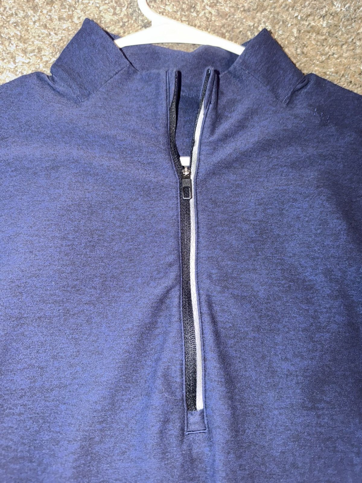 Lululemon Lululemon Mens Q-Zip - Navy Size US S / EU 44-46 / 1 - 4 Thumbnail