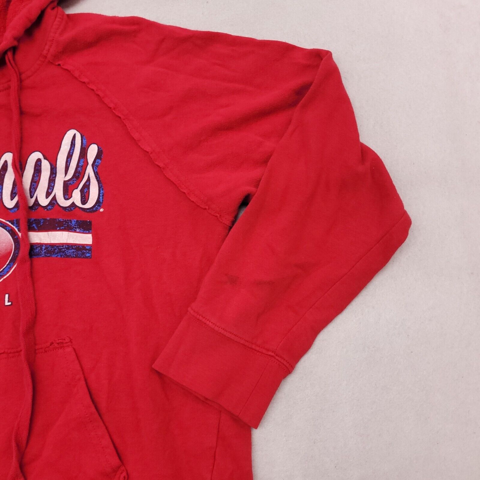 MLB MLB St Lois Cardinals Pullover Hoodie Women Size Large L Red Size L / US 10 / IT 46 - 7 Thumbnail
