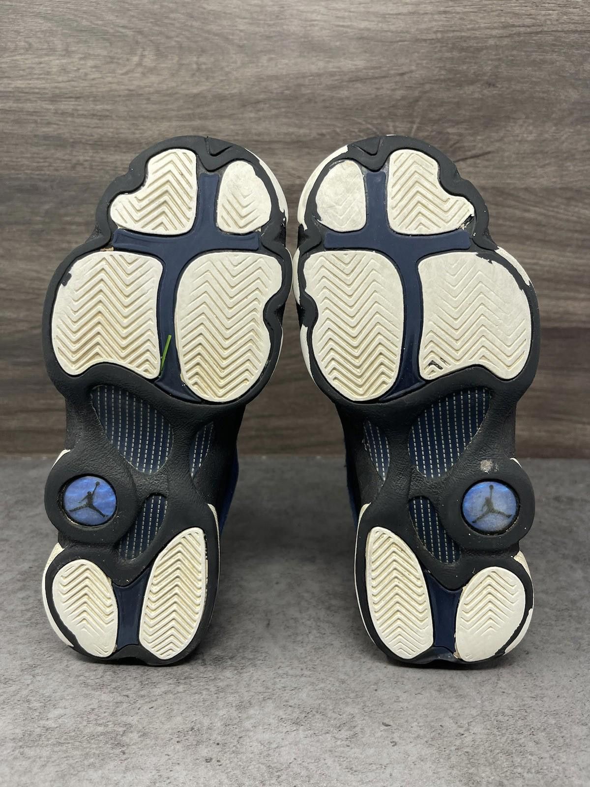 Nike Air Jordan 13 Retro Brave Blue Kids Size 4.5Y GS Sneakers Size US 5 / EU 37 - 8 Thumbnail