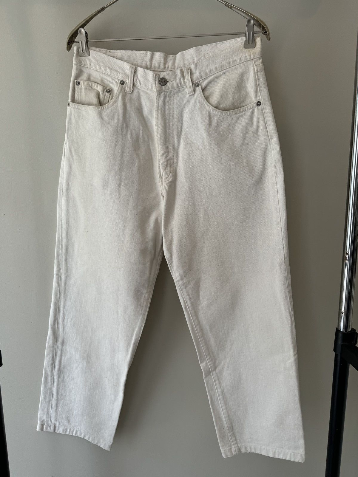 RRL Ralph Lauren Double RL White Denim Size US 32 / EU 48 - 1 Thumbnail