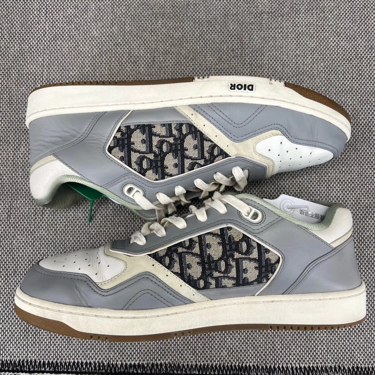 Dior Dior B27 White/Gray Sneakers 43 Size US 10 / EU 43 - 2 Thumbnail