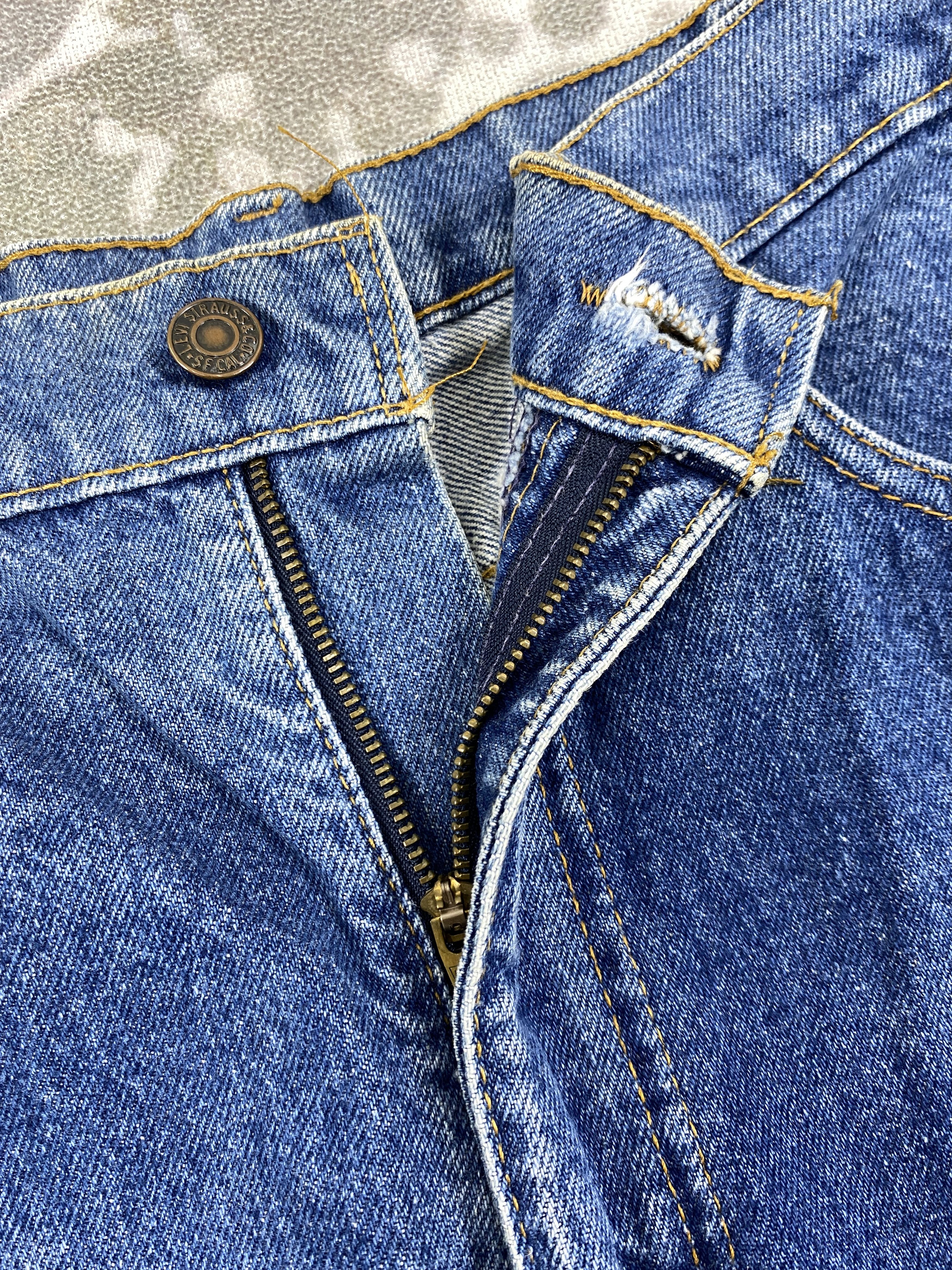 Levi's 90s Vintage Levis 505 Jeans 30x14.5 - JN3035 Size US 30 / EU 46 - 5 Thumbnail