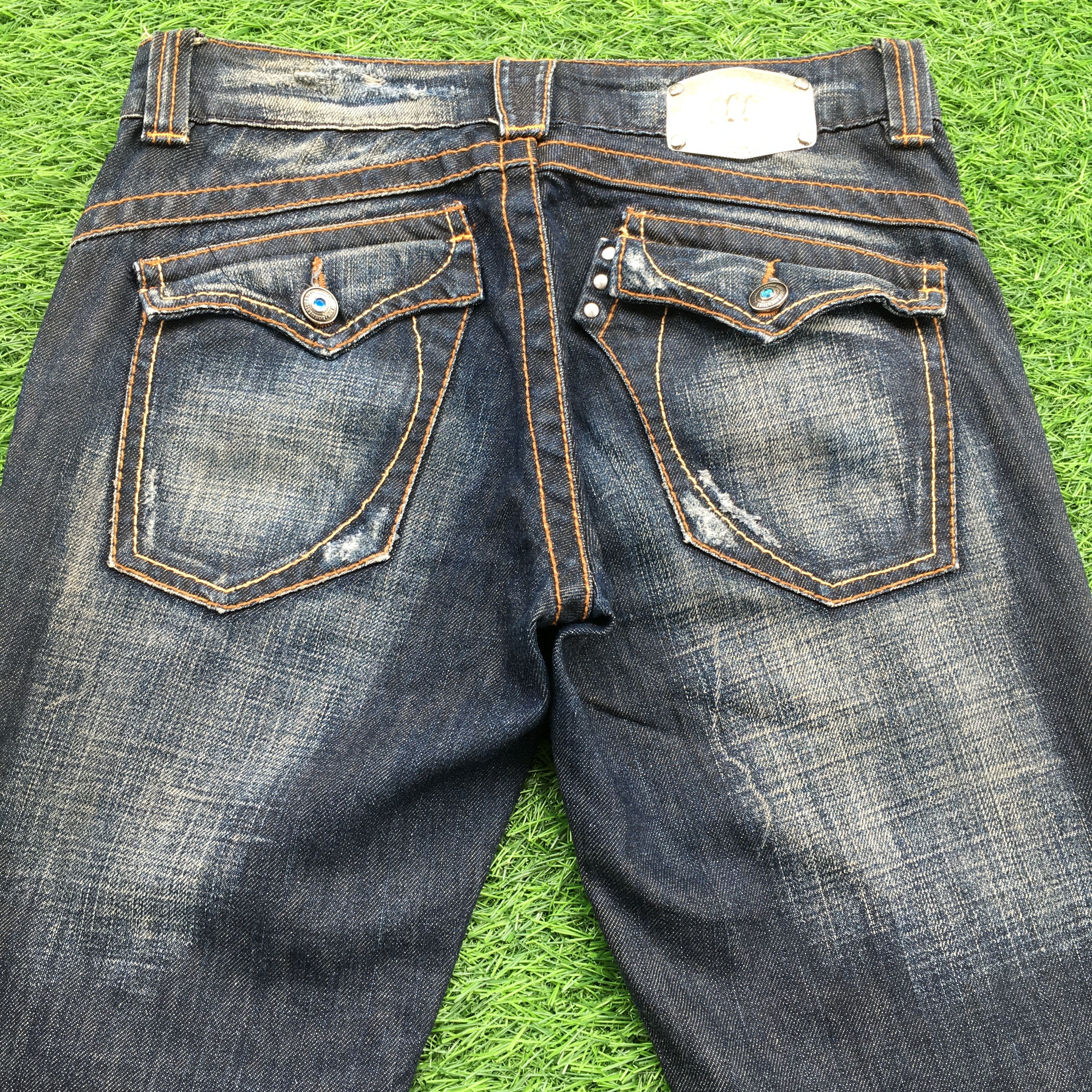 Japanese Brand Japanese bootcut bush jean D-1224 Size 26" / US 2 / IT 38 - 4 Thumbnail