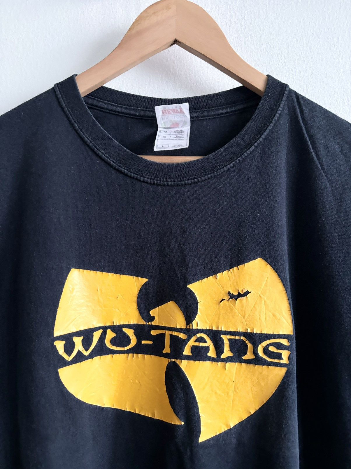 Vintage WU TANG Faded T Shirt Rap Tee