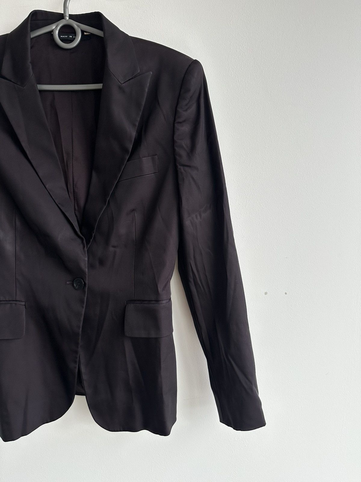 Gucci 2004 Gucci by Tom Ford 1 Button Blazer Jacket Purple Size 42 Size M / US 6-8 / IT 42-44 - 4 Thumbnail