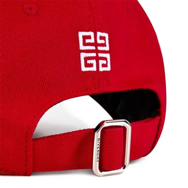 Givenchy o1srvl11e1224 Size: OS / Curve (Cap/Hat) in Red Size ONE SIZE - 5 Thumbnail