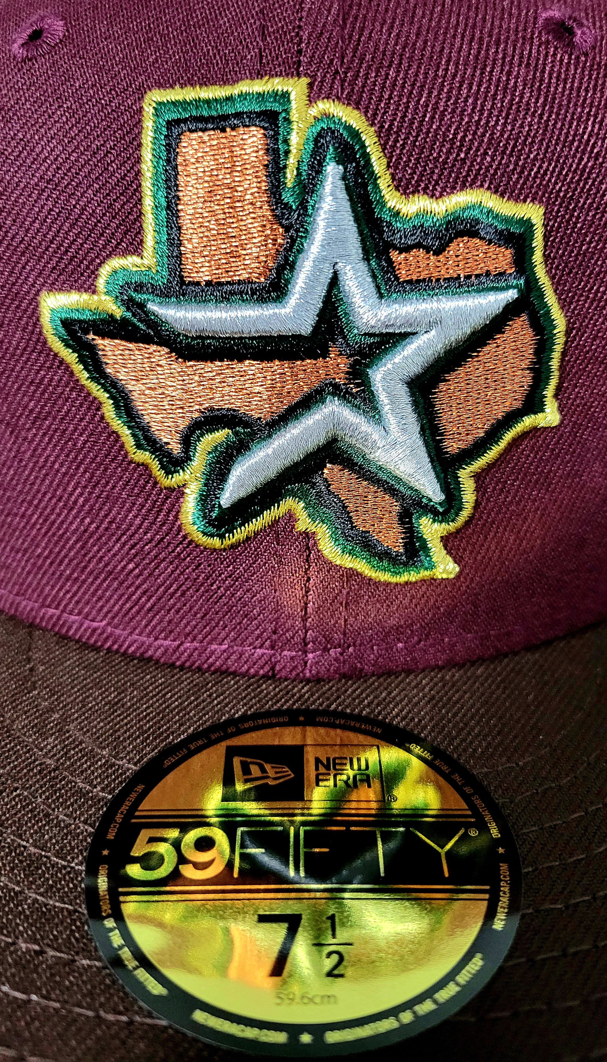 New Era 7 1/2 Saucy Rushmore Houston Astros Not Hat Club (No Blip) Size ONE SIZE - 3 Thumbnail
