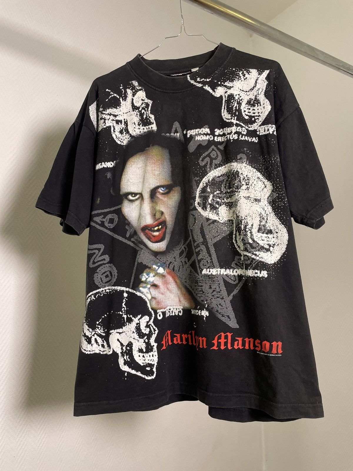Marilyn Manson × Rock T Shirt × Vintage Vintage Marilyn Manson big 