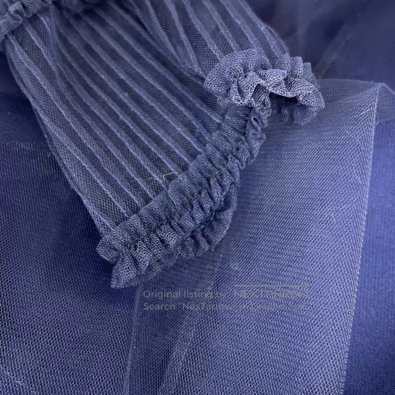 Fendi Fendi Solid-colored polyester viscose chiffon/lace blouse Size XS / US 0-2 / IT 36-38 - 6 Thumbnail