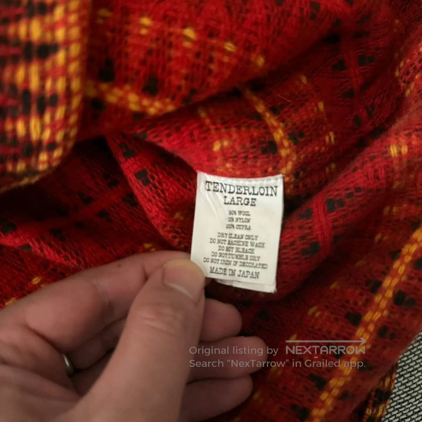 Tenderloin Tenderloin K7 Ethnic Wool Shirt. Size US L / EU 52-54 / 3 - 4 Thumbnail