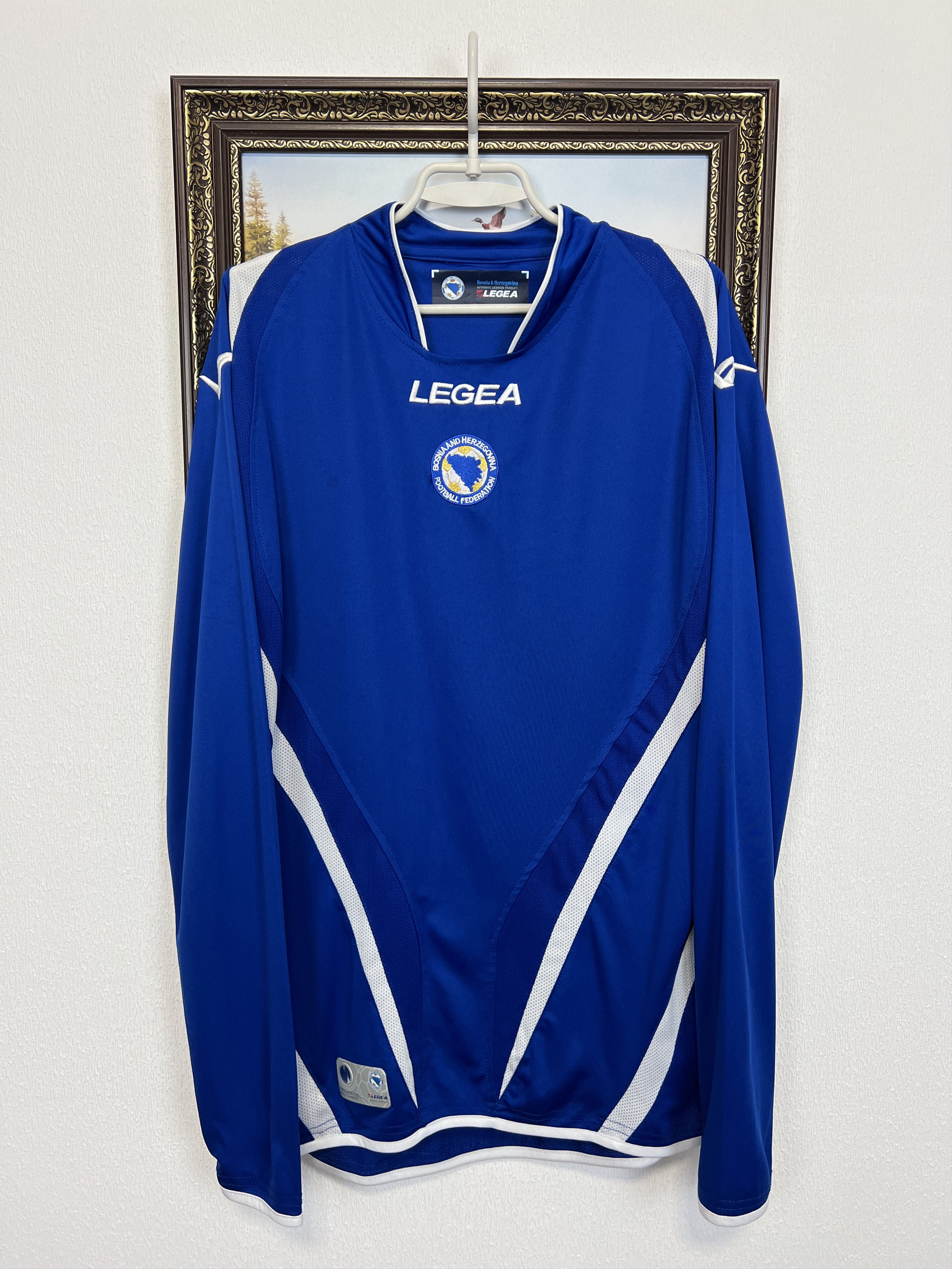 Bosnia and Herzegovina football shirt Long Sleeve Jersey