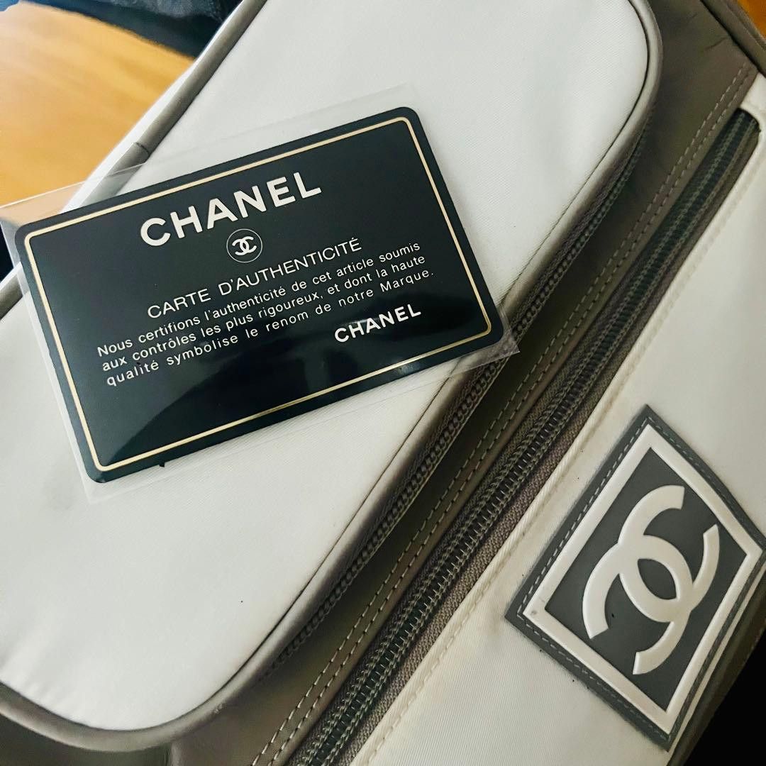 Chanel CHANEL Sports/Nylon Backpack / Daypack White Size ONE SIZE - 15 Thumbnail
