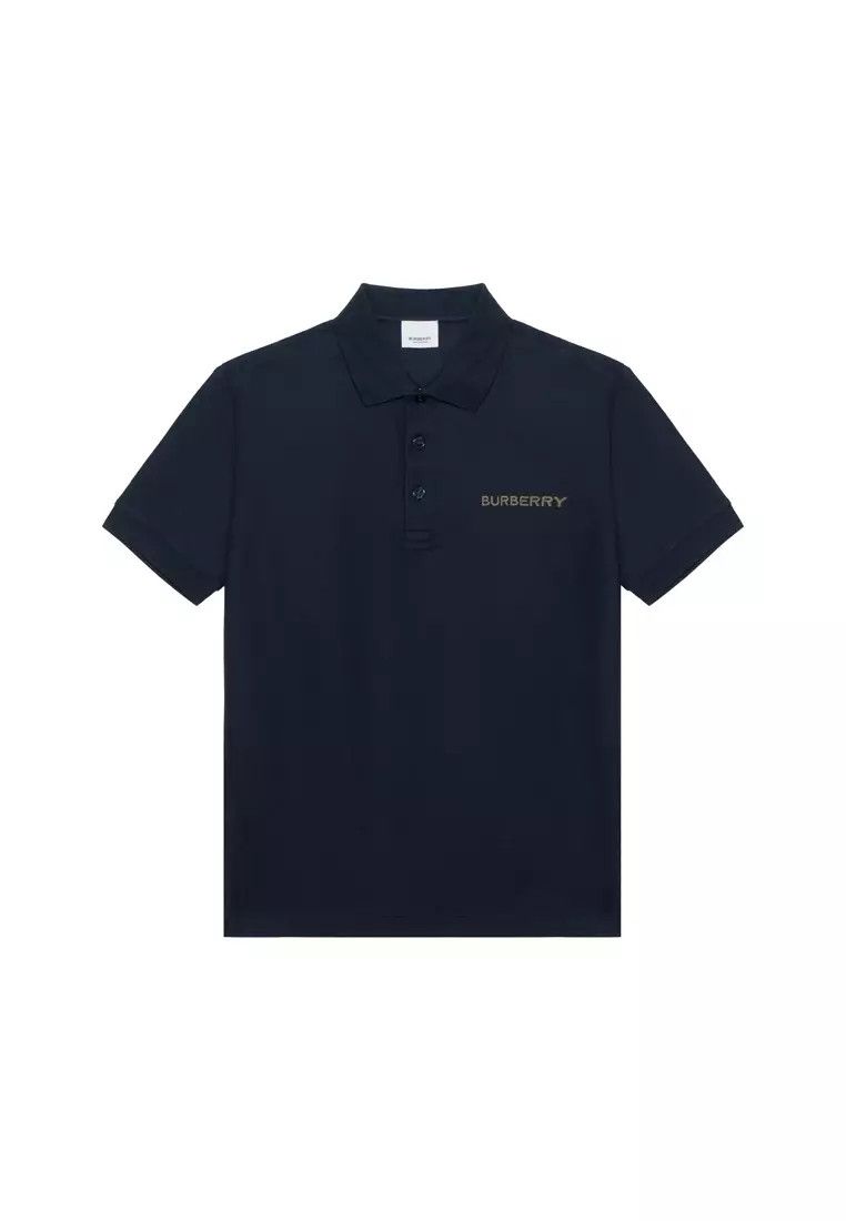 Burberry o1w1db10326 Hartford Polo Shirt in Navy Size US M / EU 48-50 / 2 - 1 Thumbnail