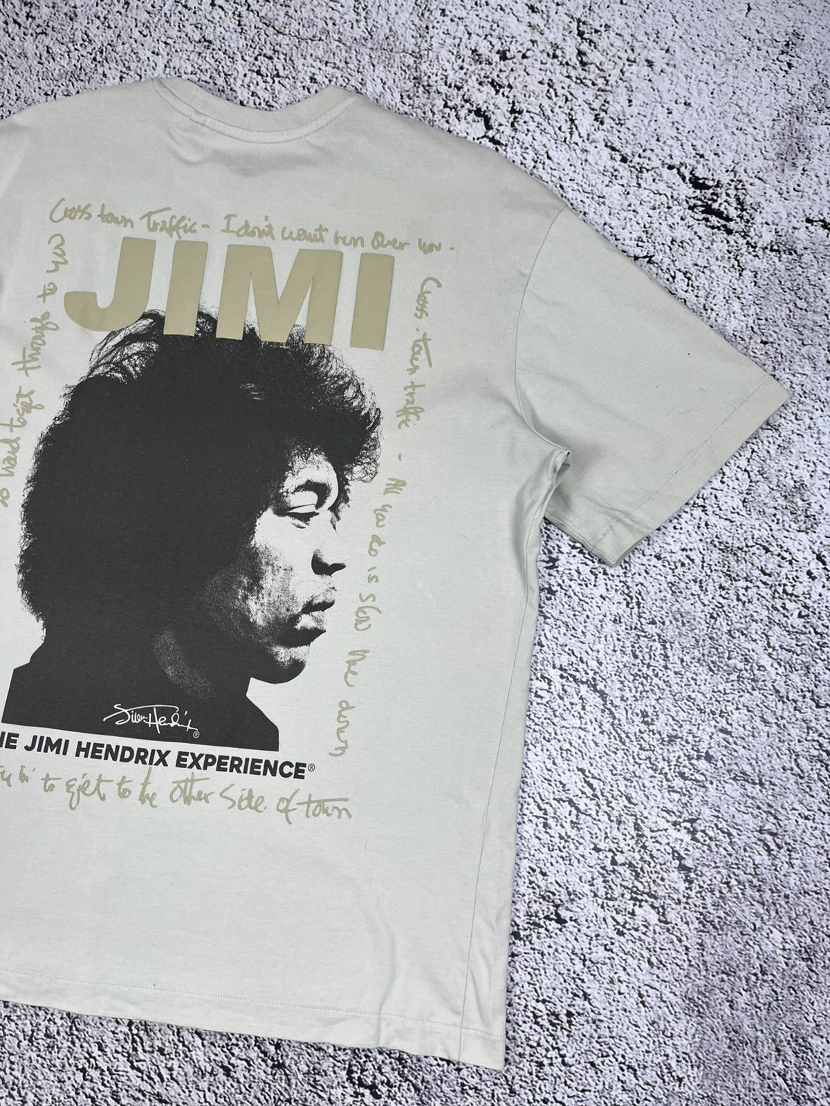 Jimi Hendrix Vintage Jimi Hendrix Back Logo Oversize Band tee T Shirt L Size US L / EU 52-54 / 3 - 3 Thumbnail