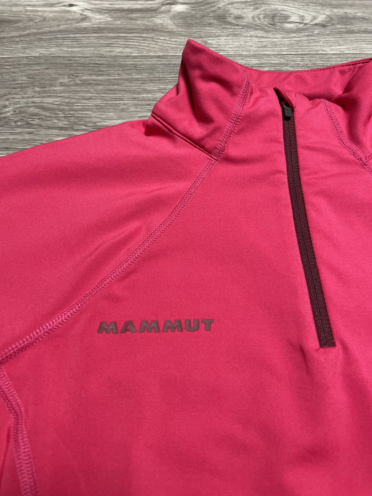 Mammut Vintage Mammut Pink Half Zip Pullover Size M / US 6-8 / IT 42-44 - 6 Thumbnail