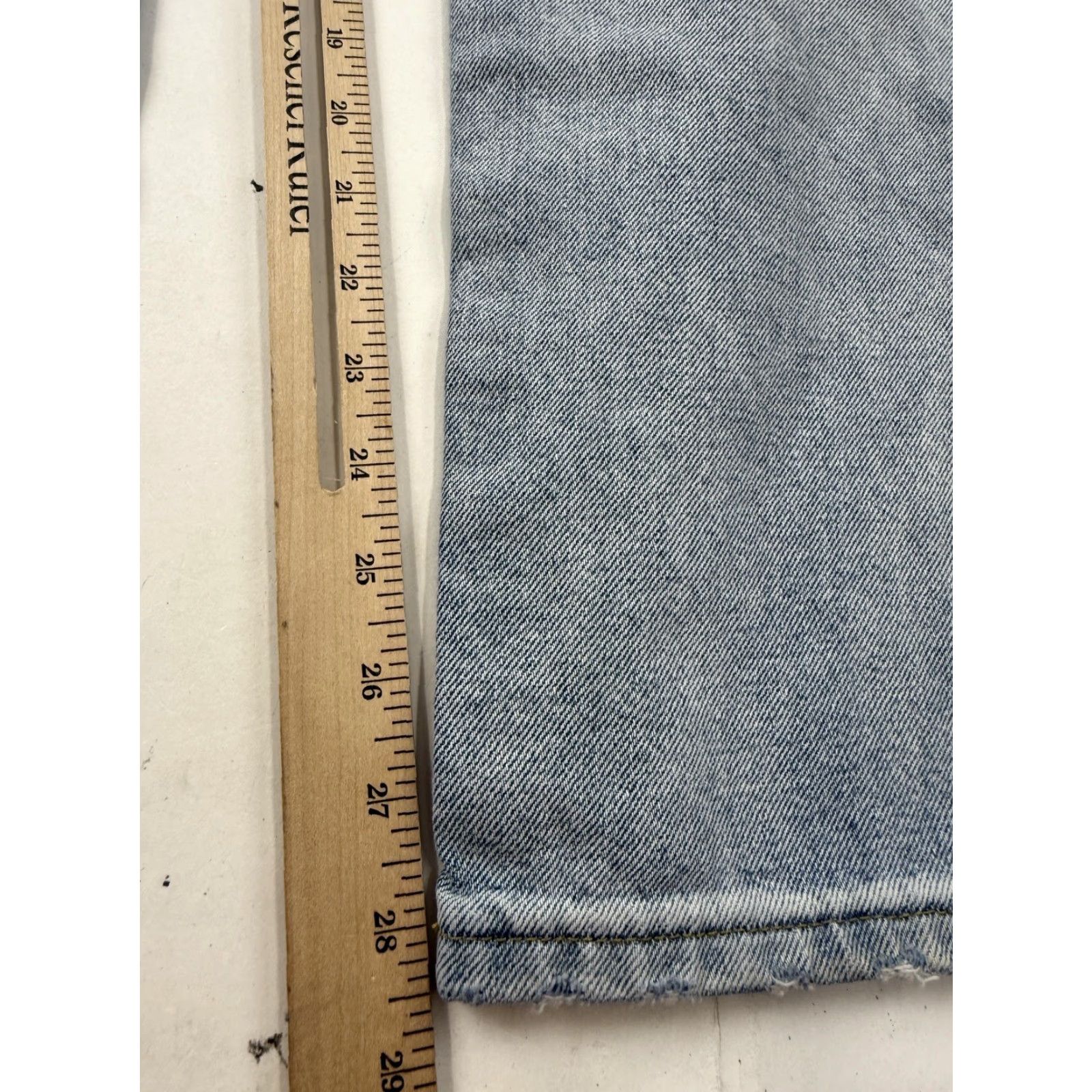 Pacsun VINTAGE PacSun Jeans Mens 32x29 Light Blue Relaxed Distressed Denim Size US 32 / EU 48 - 7 Thumbnail