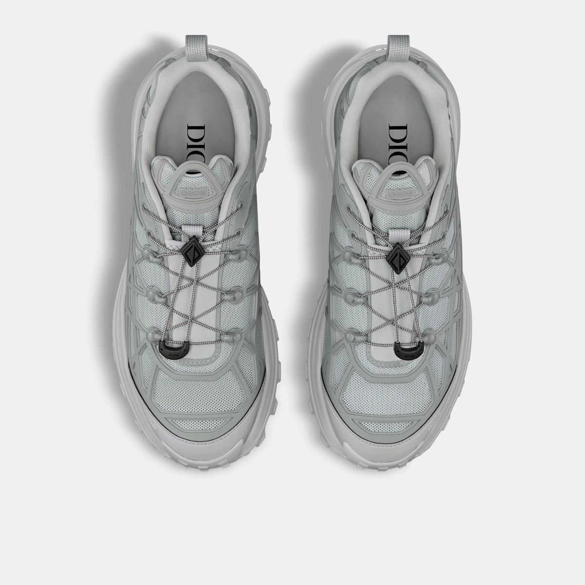 Dior o1bcso1str0125 B31 Runner Sneaker in Grey Size US 7 / EU 40 - 3 Thumbnail