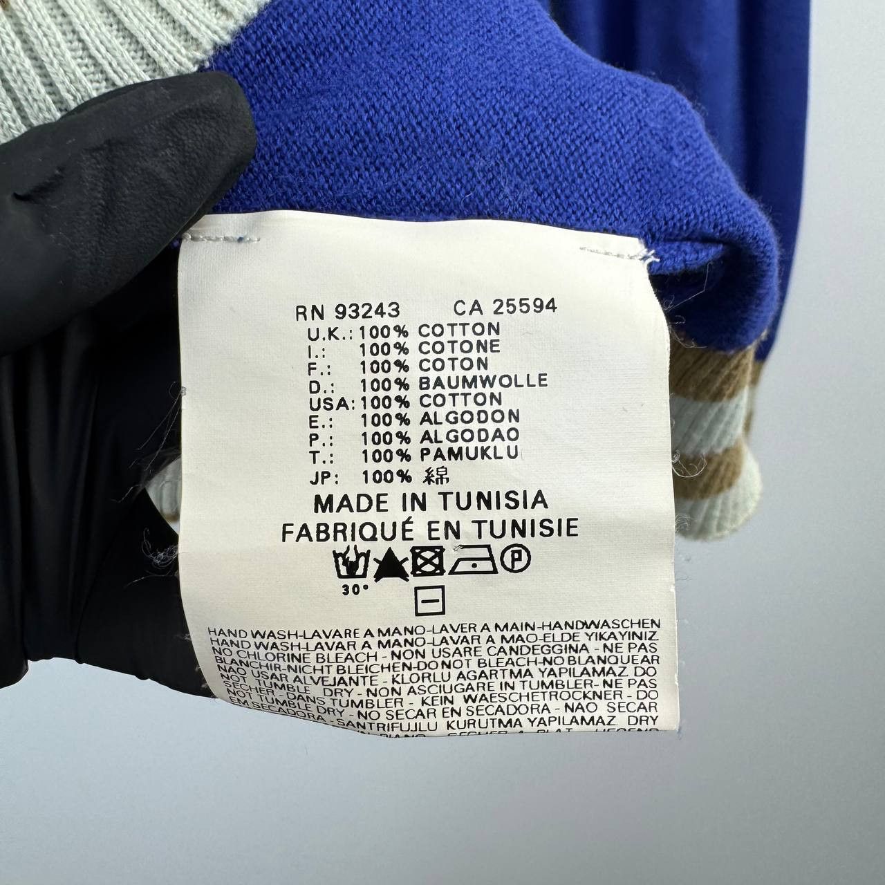 Diesel Diesel Cardigan Blue V-Neck Knit Sweater Cotton Size S Size S / US 4 / IT 40 - 5 Thumbnail